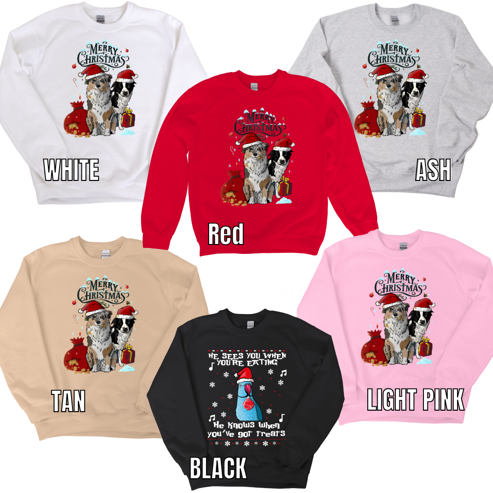 KAE CHRISTMAS CREWNECK OR HOODIE