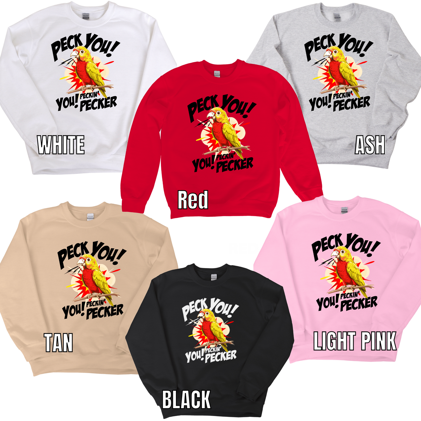 KOZMO PECK YOU CREWNECK OR HOODIE