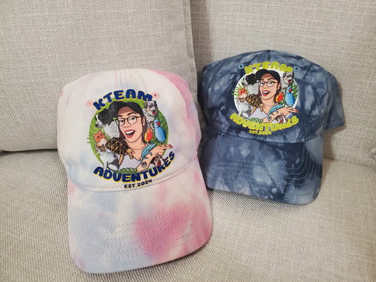 KTeam Adventures LOGO Hat- TIE DYE