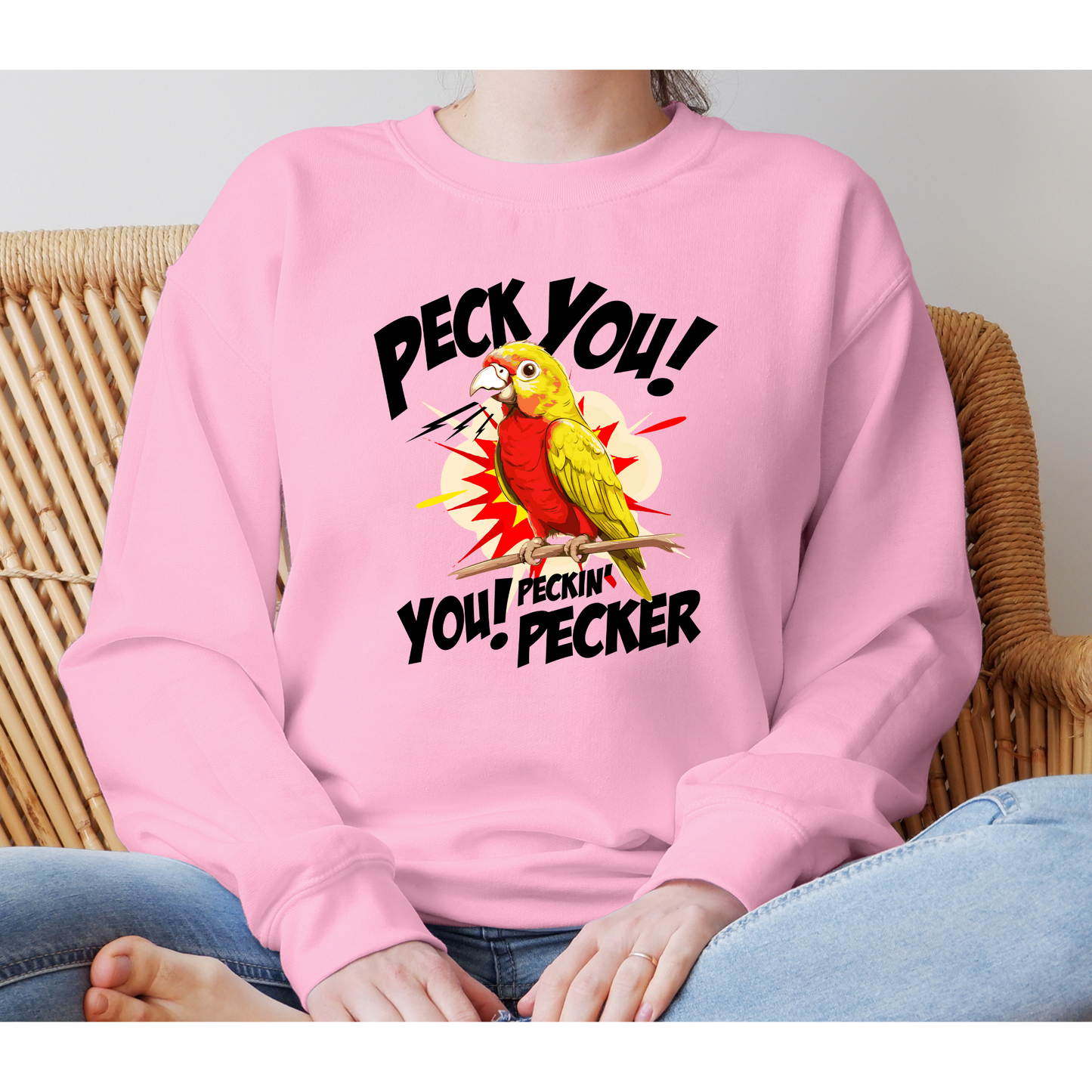 KOZMO PECK YOU CREWNECK OR HOODIE