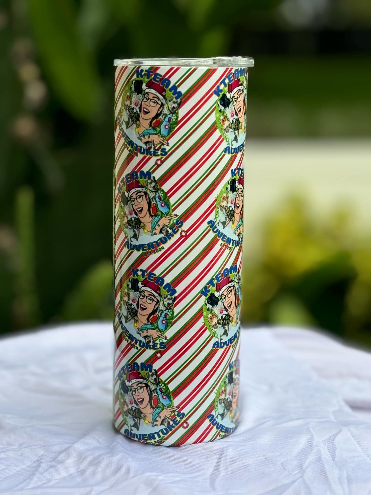 KTeam Adventures Christmas Tumbler Cup