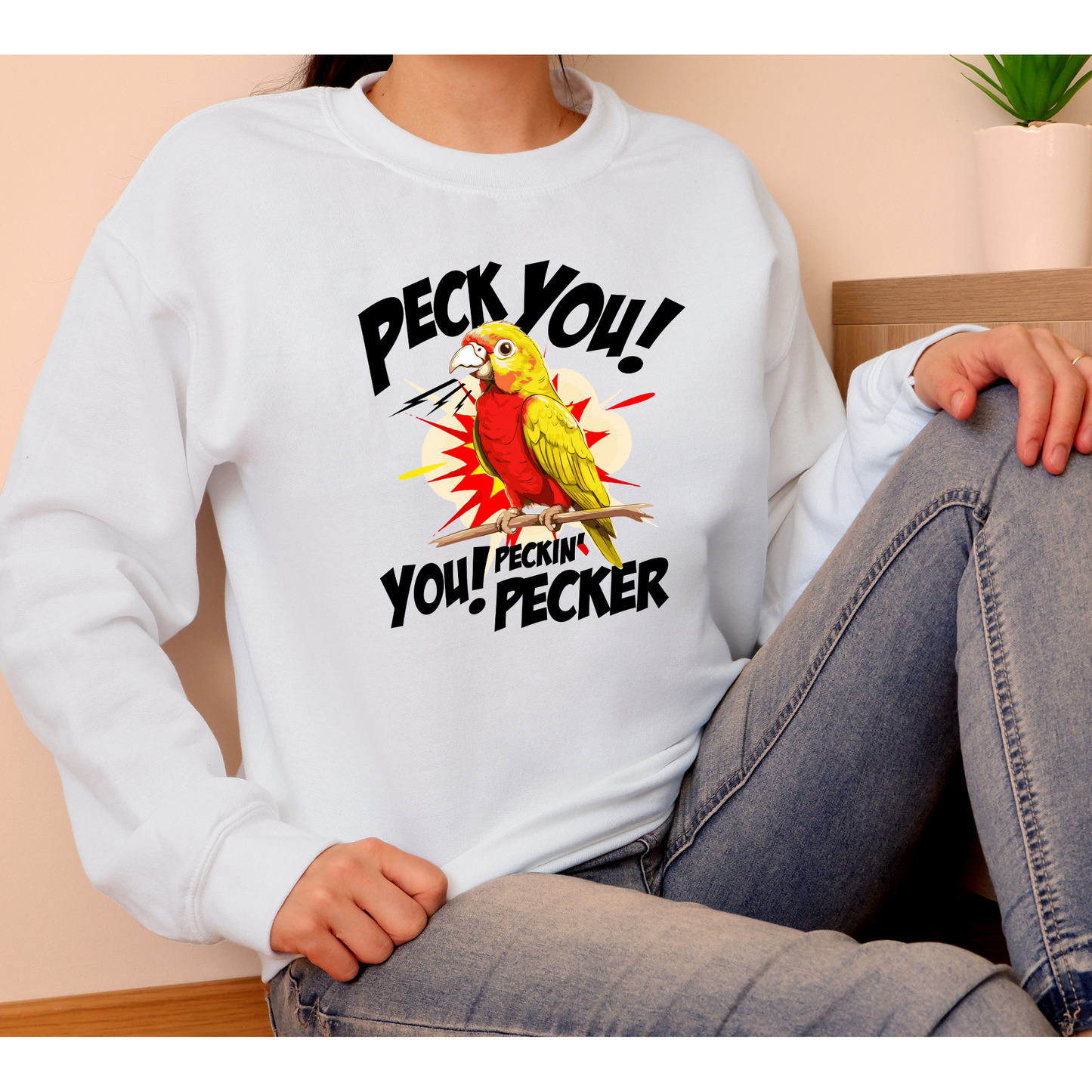 KOZMO PECK YOU CREWNECK OR HOODIE