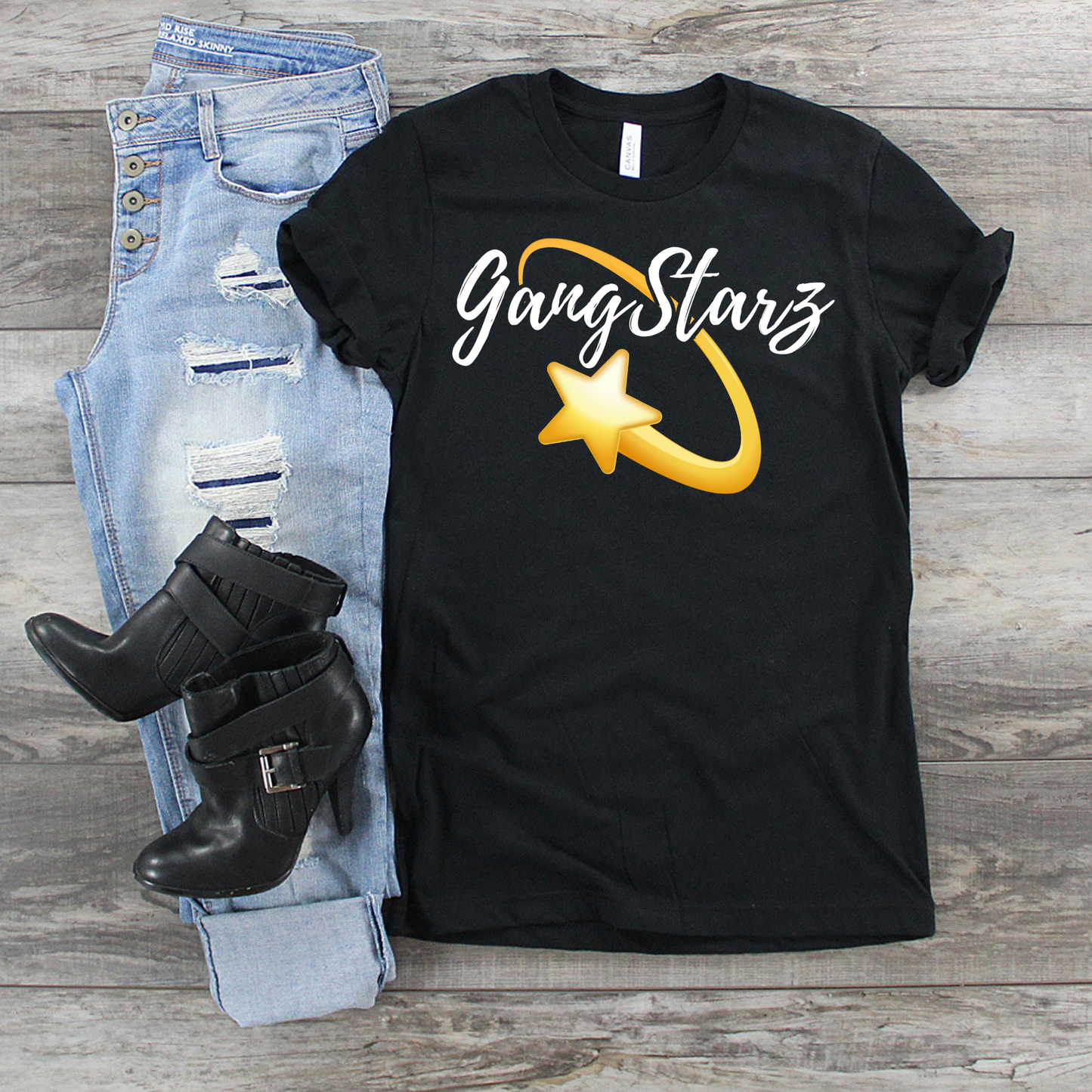 GANG STARS T SHIRT CREWNECK OR HOODIE
