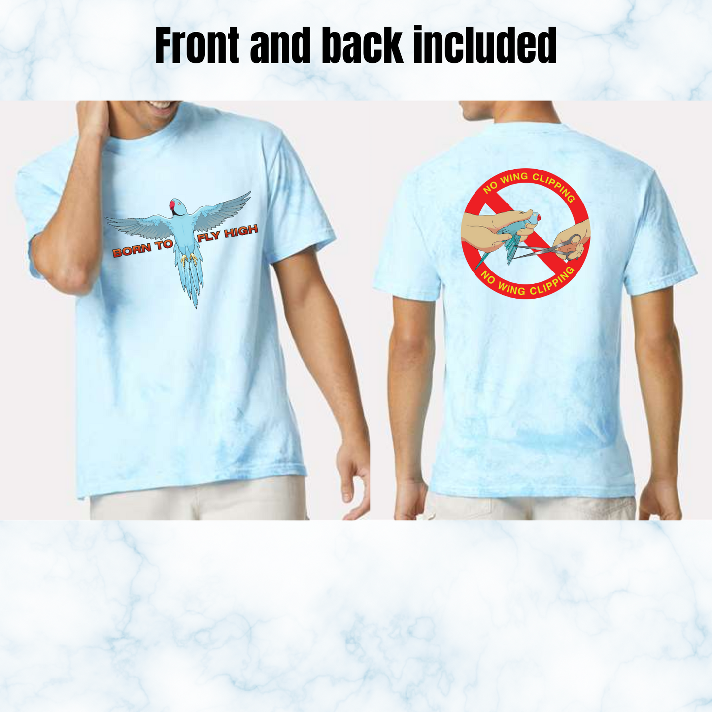 BORN TO FLY HIGH T SHIRT