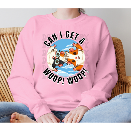 CAN I GET A WHOOP WHOOP CREWNECK