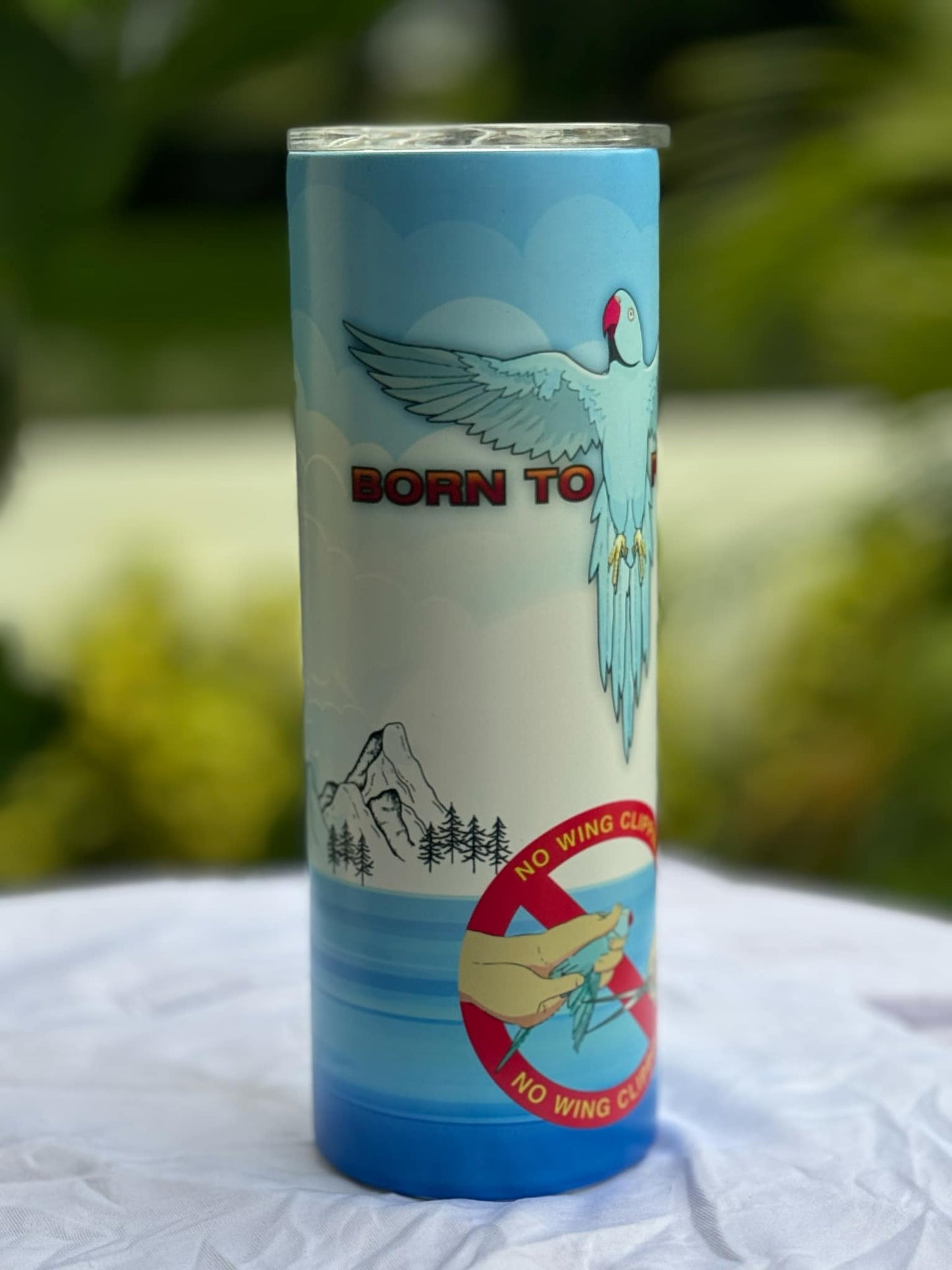 Kae Born to Fly High Tumbler Cup